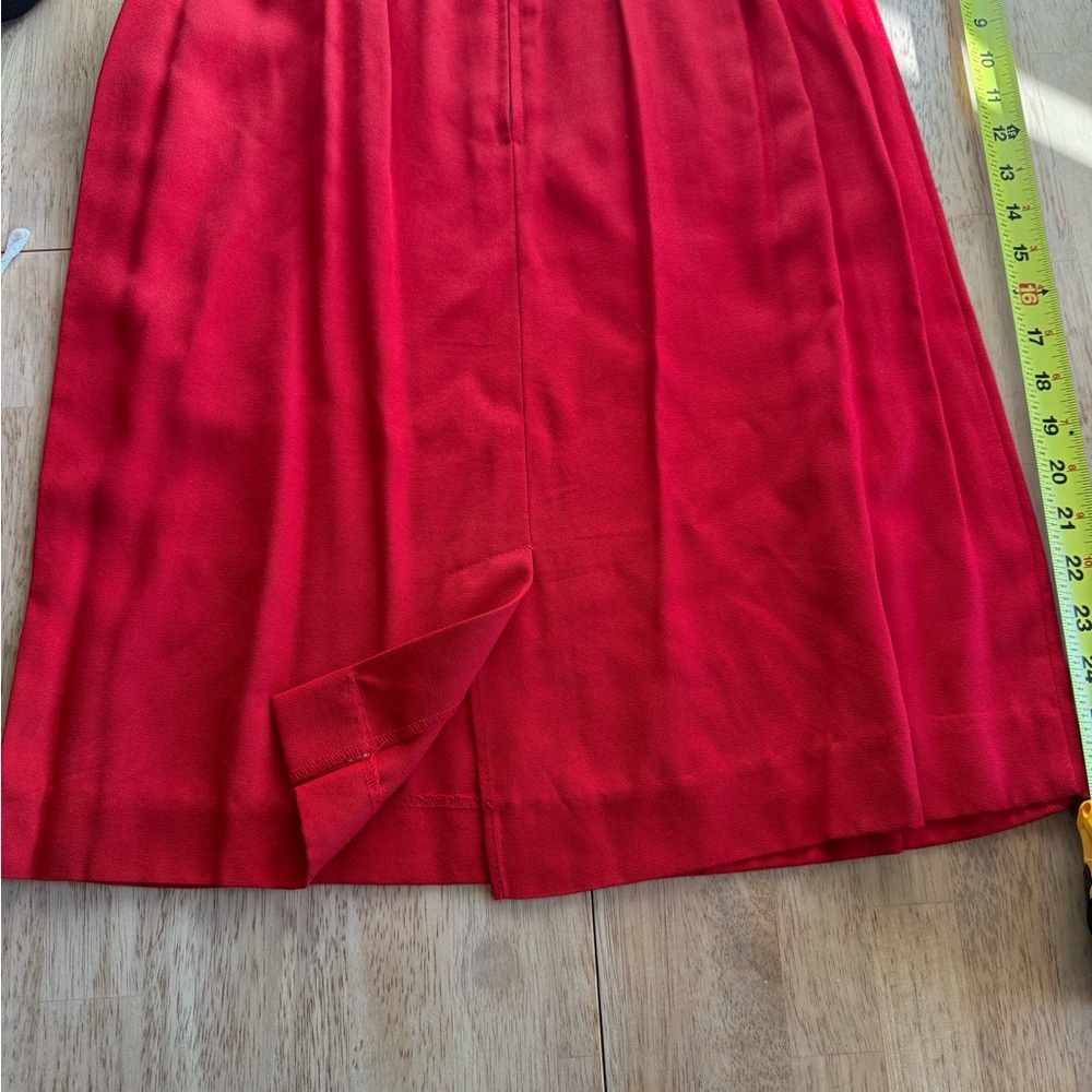 Vintage Red Women's Suit - Picture 7 of 11